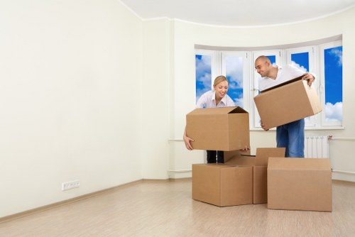 Storage and logistics support for an office move