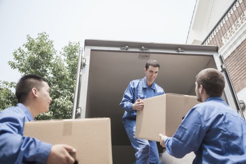 Secure handling of office technology during relocation