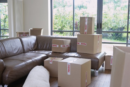 Business movers coordinating an office move in Acton